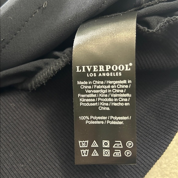 Liverpool Medium Jacket Zip Up Dolman Jacket in Lunar Blue pockets NWT - Picture 10 of 12